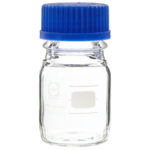 Schott clear bottles with GL45 screw cap – Scilab Supplies