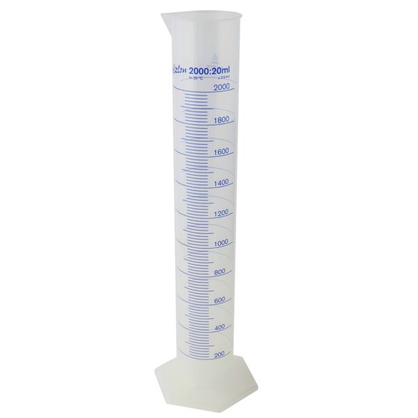 Graduated plastic cylinder – Scilab Supplies